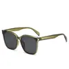 Gafas de Sol Gafas de Sol para Hombre Clásicas Negras Forma Súper Caja Holográfica Superficie Flotante Protección UV Gafas de Sol Sentido Avanzado