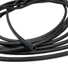 Tubo de látex preto altamente elástico, o fabricante oferece descontos por atacado, mangueira de látex multiuso para aplicações eróticas e industriais