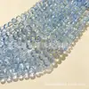 Contas de cristal branco imitação natural em formato de abóbora para atacado, contas semiacabadas de aquamarina e ametista em formato de lanterna, acessórios para joias DIY