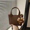 Bolso Cubo de Moda Tendencia Ins Coreana para Mujer Invierno 2025 Bolso de Hombro Simple Versátil Bolso Casual de Gama Alta para Mujer