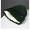 Gorros para Hombre y Mujer en Invierno, Forrados de Polar, Gorros de Punto Engrosados y Cálidos, Protección para los Oídos para Exteriores, Gorros de Lana para Ciclismo Callejero en Frío