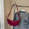 Bolso Retro Hermoso Mujer 2024 Nueva Moda Casual Bolso de Hombro Nicho Popular Bolso de Hombro Multitud Bandolera