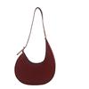 Bolsa feminina elegante de cor sólida 2025, estilo coreano, primavera, nova bolsa de axila, bolsa de ombro casual, bolsa de mão