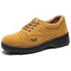 Calçados de Proteção do Trabalho, Sapatos de Segurança Baixos, Sapatos de Proteção, Resistentes a Óleo, Anti-Impacto, Anti-Perfuração, Couro Genuíno, Antiderrapante, Respiráveis, Impermeáveis, Leves