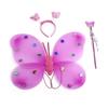 Celebridades de Internet Alas de Mariposa Luminosas Alas de Mariposa Ángel Disfraz de Actuación Infantil Vestido de Show Accesorios para Disfraz Regalo de Cumpleaños