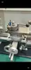 Máquina de Reparación de Cañas 210, Máquina de Reparación de Cañas con Portapinzas de Cambio Rápido, Portabrocas de Auto-Apriete, Pinza para Hilo, Mango de Cuero Estilo Americano, Regla de Corte