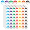 49 coloridos stickers para agenda semanal adecuados para botellas de agua, medicamentos, citas, preparación de comidas y etiquetas de regalo