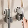 Suporte para Mop com Ventosa, Suporte para Mop para Vaso Sanitário sem Furos, Gancho para Vassoura, Artefato de Armazenamento de Parede Traseira de Porta de Banheiro