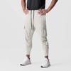 Pantalones Deportivos Casuales para Hombre Transfronterizos Fitness Elásticos Tejidos de Nailon Ajustados para Correr Entrenamiento Pantalones Cónicos para Hombre