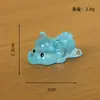 Paisagem em Miniatura Desenho Animado Fofo Elefante Bebê Luminoso Decoração de Mesa para Casa Decoração Criativa para Painel de Carro Artesanato em Resina