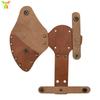 Estuche protector para hacha de madera para aventuras al aire libre, de cuero antiarañazos, para colgar en la cintura, funda de cuero para la hoja y la cabeza del hacha. Disponible.
