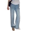 Jeans Rectos Bordados Vintage Nuevos de Verano 2025 para Mujer, Pantalones Anchos Versátiles de Cintura Alta que Cubren las Caderas para Tipos de Cuerpo Pera