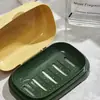 Caja de Jabón con Tapa abatible de Girasol, Gran Capacidad, Venta Directa de Fábrica, Precio de Mayoreo, Caja de Jabón de Doble Capa, Caja con Drenaje, Fabricante en Stock