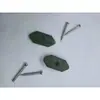 Fivela de Piso Externo de Plástico Fivela Anti-corrosão para Piso de Madeira Encaixe de Piso de Madeira-Plástico Encaixe de Plástico