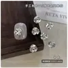 Broca de Cristal Acabada Bola para Unhas Artísticas Joias Brilhantes Tamanhos Grande Pequeno Sem Base Empacotador Broca de Pilha Manual Acessórios para Broca de Unhas