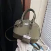 Bolsa de Concha Retro de Nicho Transfronteiriça para Mulheres Nova Cor Combinada Versátil Bolsa de Mão de Alta Qualidade para Comutação Ombro Cruzada