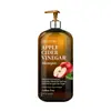 Shampoo de Vinagre de Maçã Mais Vendido da Amazon Suaviza e Nutre o Cabelo, Extrato de Maçã Limpa Suavemente o Couro Cabeludo O E m