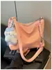 Bolso de Mujer 2025 Nuevo Transfronterizo Nicho Verano Versátil Bolso de Hombro Cruzado Mochila Portátil Simple de Moda para Mujer