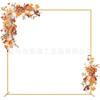 Nuevo Arco de Globos para Anillo de Boda Pantalla Soporte de Flores de Hierro Estante para Escenario de Boda al Aire Libre Fondo de Decoración para Fiesta