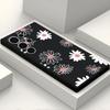 Explosión Transfronteriza Pequeña Fresca Flores Rosas Pintadas Adecuado para Samsung S25+ Funda Protectora de Silicona Literaria Anticaída para Teléfono Móvil