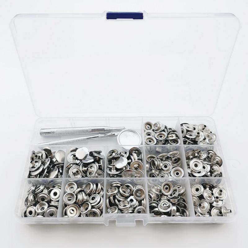 100套12.5mm不锈钢大白扣6