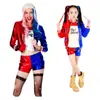 Carnaval Halloween Cos Disfraz Escuadrón Suicida Harley Quinn Disfraz de Performance Transfronterizo