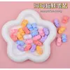 Miniatura Desenho Animado Raposa de Nove Caudas Mini Brinquedo de Comida Artificial Material de Resina DIY Acessórios Capa de Celular Adesivo de Geladeira Brinquedo de Comida