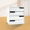 Caja de Almacenamiento de Madera Maciza Armario Caja de Té Portavasos Organizador de Archivos Caja de Almacenamiento de Joyería para Pulseras Collares Organizador de Caja de Almacenamiento de Joyería de Escritorio