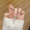 [Toma real original] colección de manicura de uñas postizas hechas a mano, parche de pegamento sólido, parche para uñas postizas