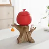 Yuerui Buena Suerte Juego de Té Automático de Viaje Souvenir de Empresa Regalo Práctico Regalo de Año Nuevo