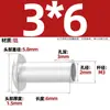 GB873 remache de aluminio cabeza plana grande remache semitubular cabeza semirredonda remache hueco cabeza redonda M2M2.5M3M4M5M6