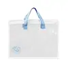 Bolsa de embalaje para almacenamiento de edredón de seda de PVC, juego de cuatro piezas, bolsa de mano de tela no tejida para textiles del hogar, bolsa de almacenamiento para edredón de plumas