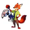 Mismo Estilo del Libro Rojo Zootopia Pegatina Magnética Giratoria para Refrigerador Pegatina Magnética Decorativa de Acrílico de Alto Valor para Refrigerador