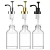 Botella de Vidrio para Jarabe de Venta Caliente Transfronteriza 500ml Dispensador de Jarabe de Café de Prensa Botella de Vidrio para Líquido de Jabón para Loción