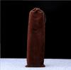 Bolsa de tela para tubo de incienso, bolsillo con arnés de alambre de terciopelo de doble cara, barril de incienso, cubierta protectora portátil para viajes, caja de incienso, suministro de fábrica de incienso