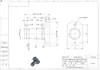 Flange de junta articulada tipo flange de lado plano com anel de retenção pino cantilever de aço 45# núcleo do eixo WHE01 em estoque