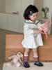 Vestido de Otoño para Niña Estilo Coreano Ropa Infantil Ropa de Primavera para Bebé Vestido de Princesa de Lunares para Niños Vestido de Otoño para Niña