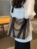 Venta al por mayor de fábrica nuevo bolso de mujer bolso de lona de moda bolso de hombro para dama de gran capacidad moda versátil casual bolso de mensajero