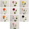 Mihuo Estilo Europeo Doble Cabeza Dalia Flores Artificiales Fabricante Decoración del Hogar Transfronterizo Boda Venta al por Mayor Flores Falsas Estilo Ins