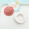 Nuevo Tela de Sombrero a Cuadros Rojos y Negros Joyería Accesorios Material para Manualidades Mayorista Juguetes Accesorios para Muñecas Venta al por Mayor en Stock