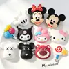 Parche de dibujos animados de Little Mei Bear 3D, ratón, calavera, elfo, conejo pequeño y hermoso, cepillo de dientes, taza, gancho, combinación