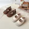 Zapatos de Cuero para Niñas 2026 Primavera y Otoño Estilo Nuevo Zapatos Mary Jane Mocasines de Suela Blanda para Niños Zapatos de Princesa para Bebé Zapatos Planos de Rendimiento