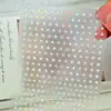 Adesivos de Unha Estrela de Cinco Pontas Preto e Branco Dopamina Retro Mini Estrela Adesivos de Unha Decorações de Unha Usáveis