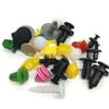 Clip de plástico mixto para coche, hebilla decorativa para panel de moldura interior, hebilla de plástico para clavo de puerta, 200/500/1000 unidades