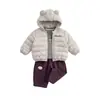Chaqueta de plumón para niño 2026 Invierno Nueva Abrigo de plumas de pato blanco para niño 90% plumón Cálido Moda Ropa de invierno