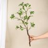 Estilo nórdico simulação cavalo bêbado Madeira grandes ramos Japonês pendurado relógio folha lidar com simulação folha planta falsa flor decoração do chão