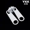 Cremallera Ykk No. 3 Deslizadores de Nylon para Maletas, Cadenas, Fundas de Edredón, Mosquiteros, Fundas de Almohada, Cabezales de Cremallera Ykk en Grandes Cantidades en Stock