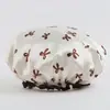 Nueva Gorra de Ducha de Doble Capa Impermeable para el Hogar, Baño, Cocina, Cubierta para la Cabeza Anti-Grasa para Niñas, Niños, Mascarilla Capilar, Gorra Especial de Baño