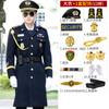 Abrigo de Lana de Seguridad Ropa de Trabajo para Hombre Ropa de Invierno para Hombre Grueso Largo Algodón Imagen Post Ropa de Conserje Uniforme de Seguridad