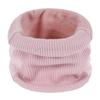 Bufanda de terciopelo de color sólido para otoño e invierno, cuello protector para el cuello al aire libre, bufanda cálida y gruesa con costuras en las mangas